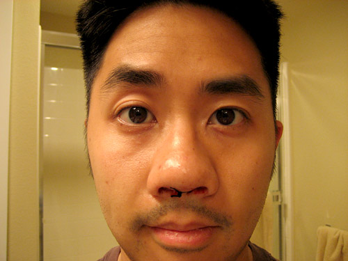 Different Size Nostrils